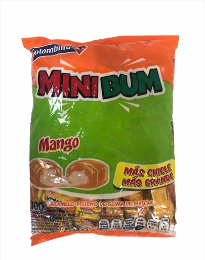 [7406234006963] MINO BUM DE MANGO 100 UNIDADES