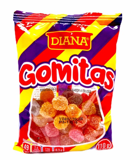 [748757000576] GOMITAS DIANA 120 G.