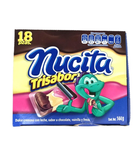 [7501088210549] NUCITA TRISABOR 18 UNIDADES