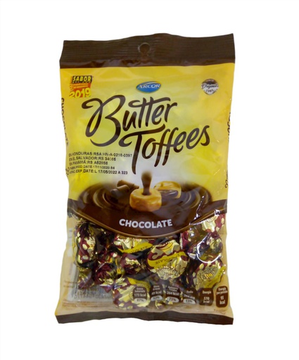 [7502230944770] CONFITE BUTTER TOFFEES CHOCOLA