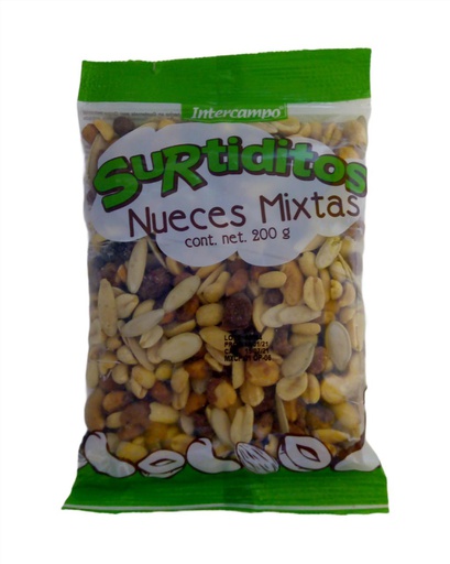 [760573090890] NUECES SURTIDITOS MIXTAS 200G