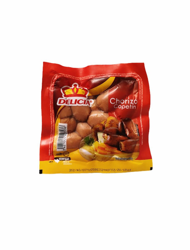 CHORIZO COPETIN DELICIA 15 OZ Supermercado El Éxito