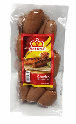 [7421000903680] CHORIZO BARBACOA DELICIA 1362G