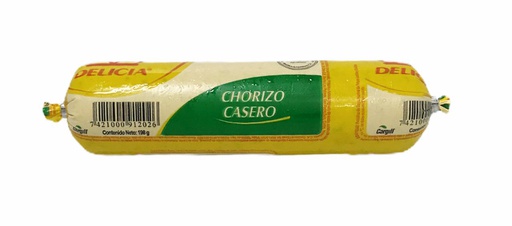 [7421000912026] CHORIZO CASERO DELICIA 198 G.