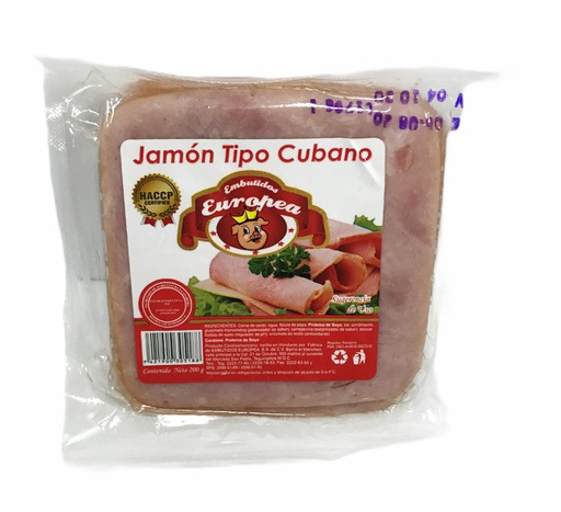 [7421900305188] JAMON CUBANO EUROPEA 200GR