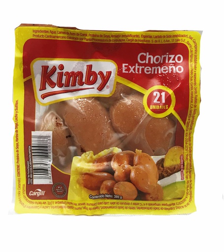 [7423358000073] CHORIZO EXTREMEÑO KIMBY 389GR