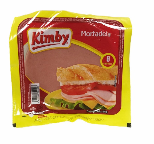 [7423358000127] MORTADELA KIMBY 198GR