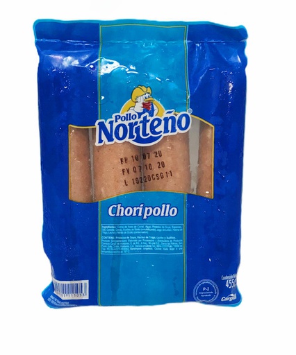 [7424101111053] CHORIPOLLO NORTEÑO 455 G.