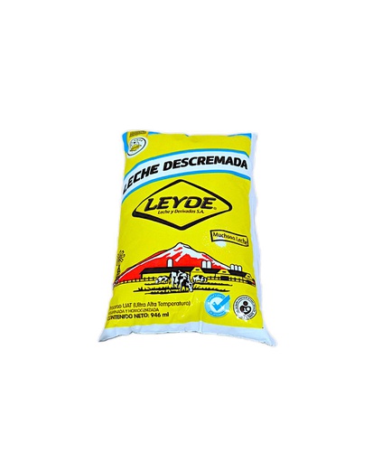 [7422540015505] LECHE EN BOLSA DESCREMADA LARGA DURACIO