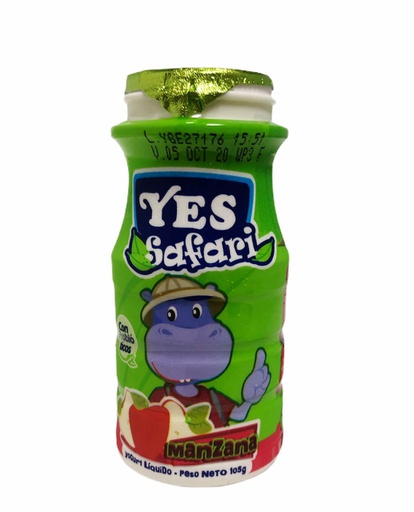 [787003000892] YOGURT YES SAFARI MANZANA 105 